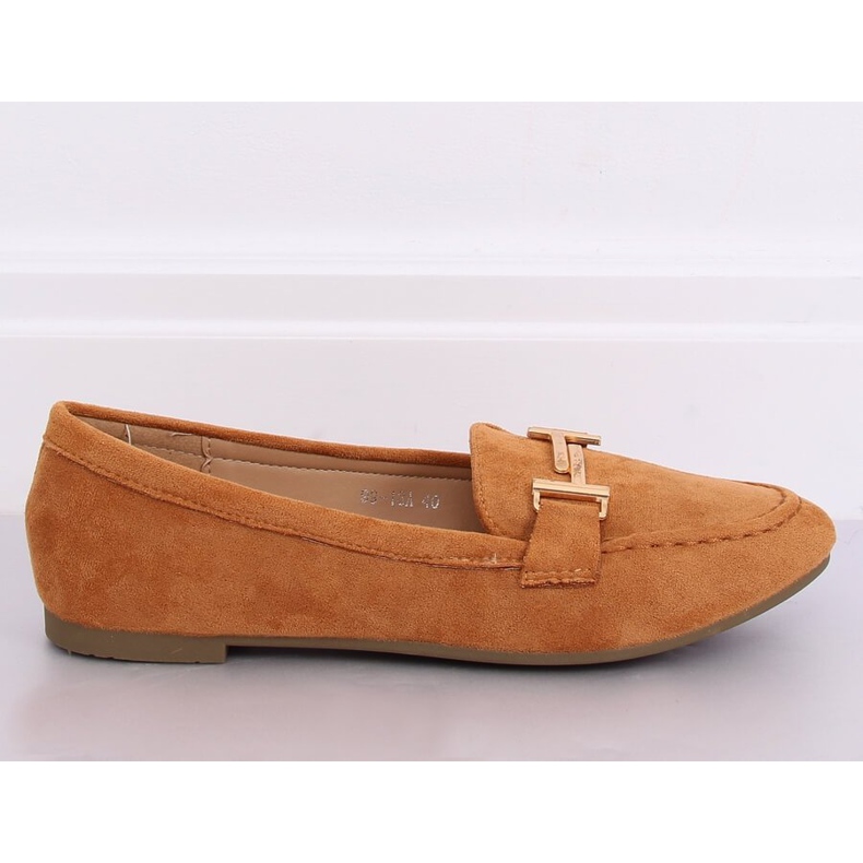 Mocassins femme camel 99-13A Camel brun 1