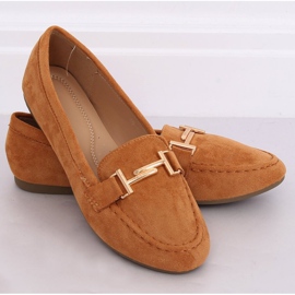 Mocassins femme camel 99-13A Camel brun 2
