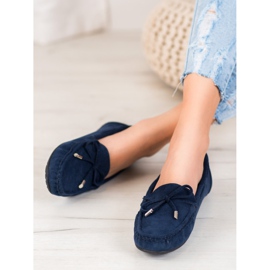 Seastar Mocassins Classiques Avec Un Noeud bleu 1
