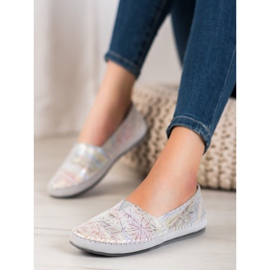 Filippo Slipons à motifs multicolore 4