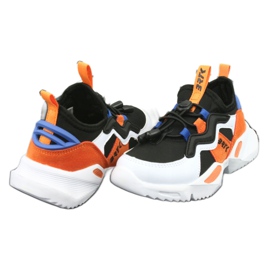 Chaussures de sport Bartek 75219 blanche le noir bleu orange 4 Chaussures de sport Bartek 75219 blanche le noir bleu orange 4