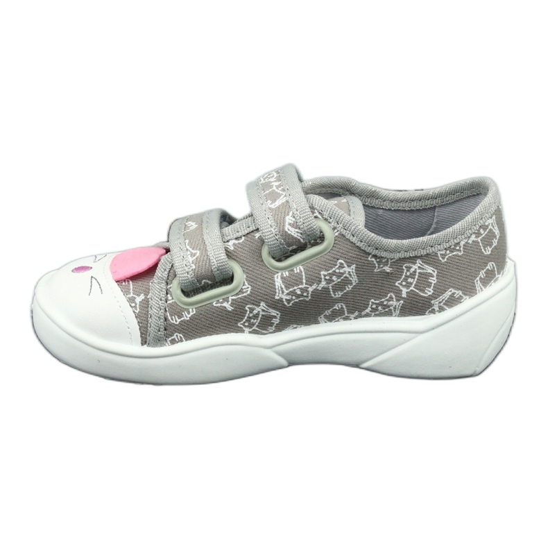 Chaussures enfant Befado 907P116 rose gris 1 Chaussures enfant Befado 907P116 rose gris 1