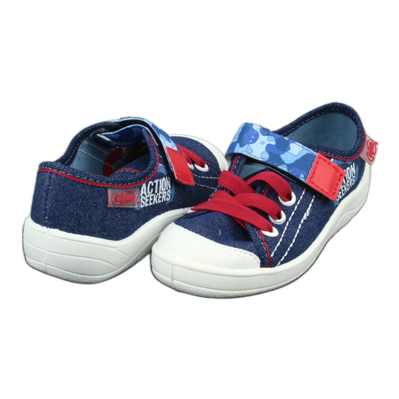 Chaussures enfant Befado 251X101 blanc rouge bleu 5