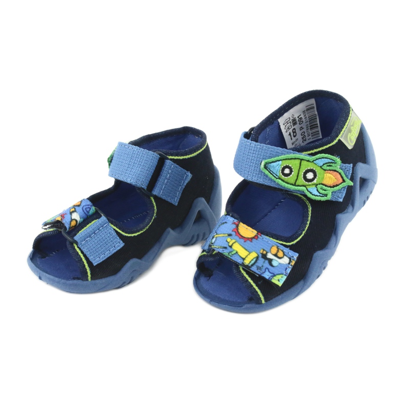 Chaussures enfant Befado 250P091 bleu marin bleu multicolore 2 Chaussures enfant Befado 250P091 bleu marin bleu multicolore 2