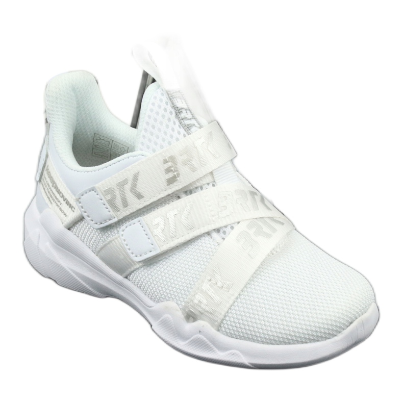 Chaussures de sport Insérer en cuir Bartek 78213 blanc 1