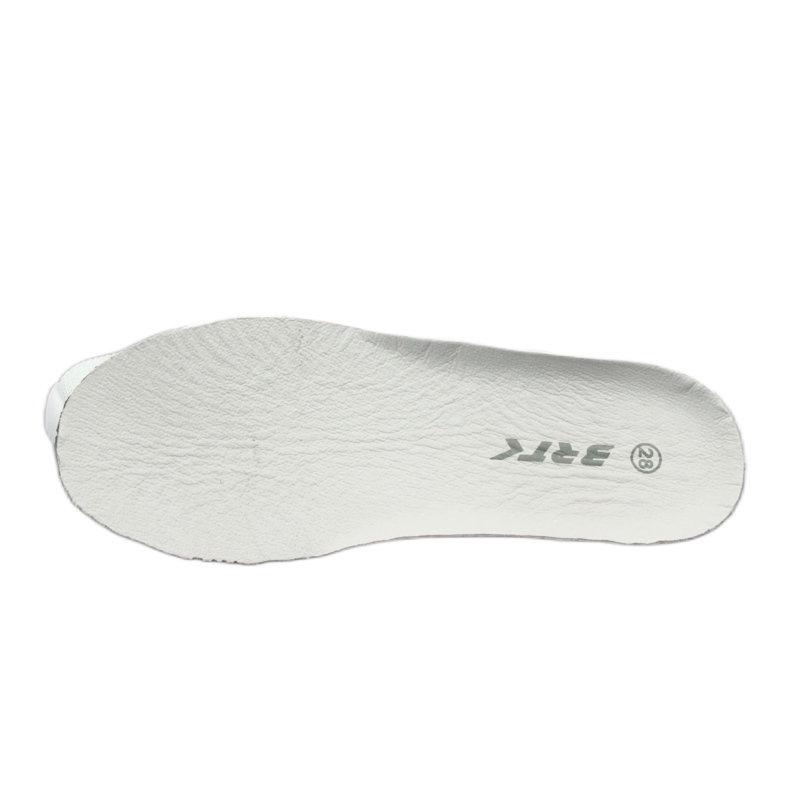 Chaussures de sport Insérer en cuir Bartek 78213 blanc 5
