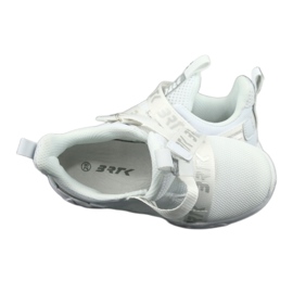 Chaussures de sport Insérer en cuir Bartek 78213 blanc 6