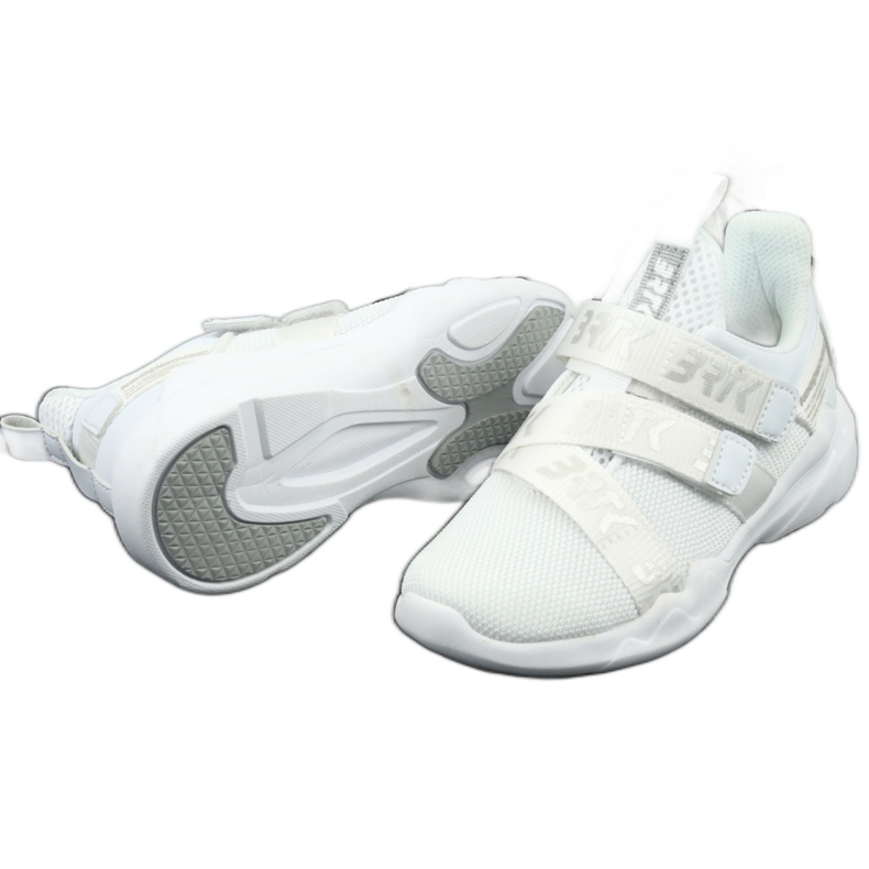 Chaussures de sport Insérer en cuir Bartek 78213 blanc 4