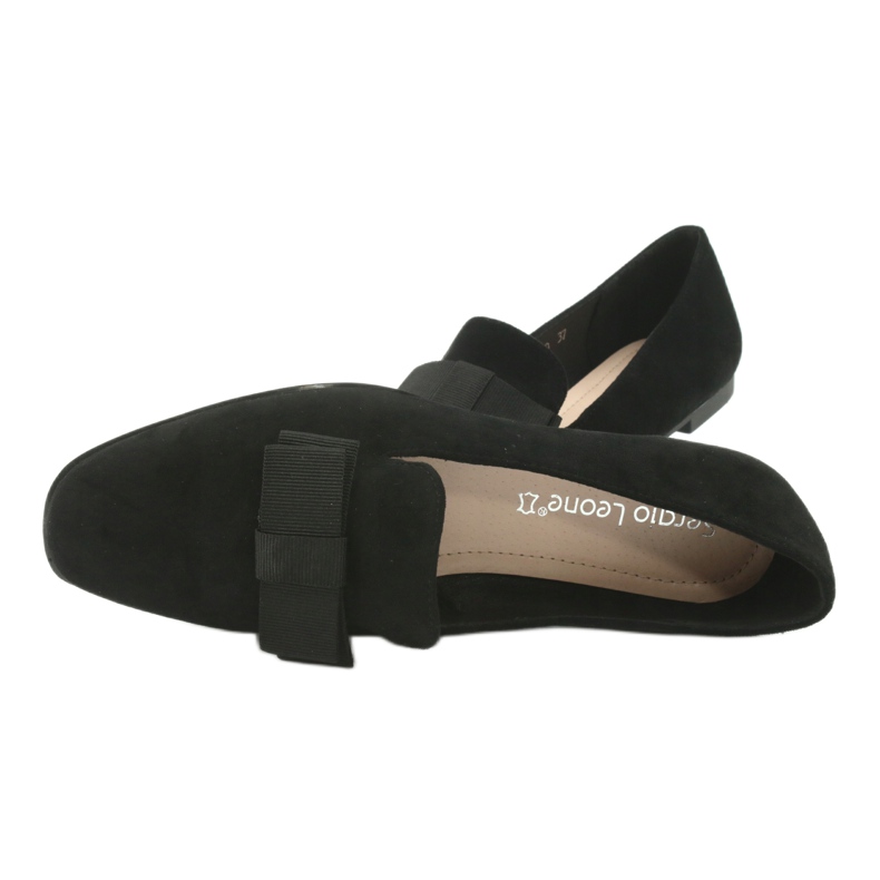 Ballerines à nœud Sergio Leone 600 noir le noir 5