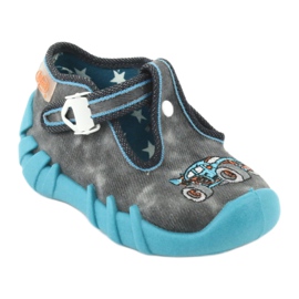 Chaussures pour enfants Befado 110P314 gris bleu 1 Chaussures pour enfants Befado 110P314 gris bleu 1