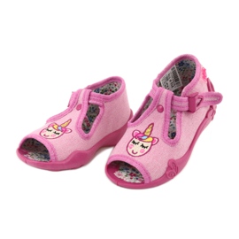 Chaussures pour enfants Befado 213P115 rose 2 Chaussures pour enfants Befado 213P115 rose 2