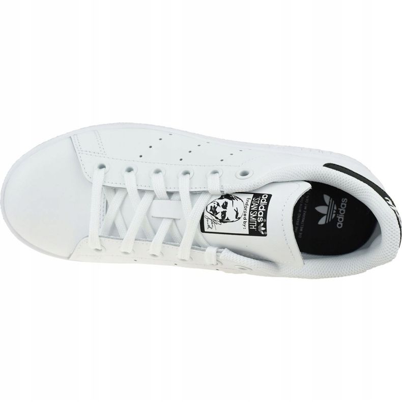 Chaussures Adidas Stan Smith J EE7570 blanc 2