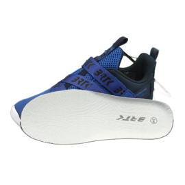 Bartek 75213 Chaussures de sport insert en cuir bleu marine bleu 4