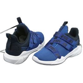 Bartek 75213 Chaussures de sport insert en cuir bleu marine bleu 3