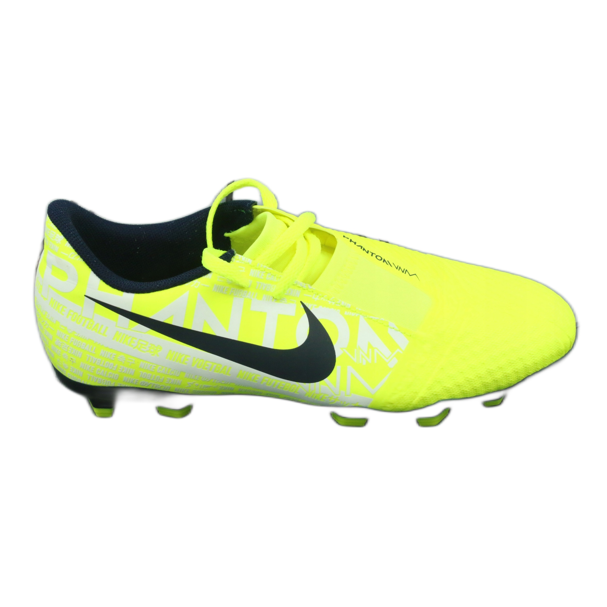 Chaussures de football Nike Phantom Venom Academy Fg Jr AO0362-717 jaune