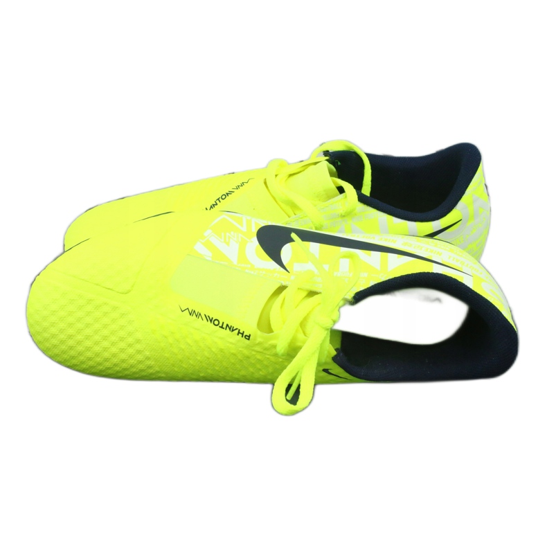 Chaussures de football Nike Phantom Venom Academy Fg Jr AO0362-717 jaune 5