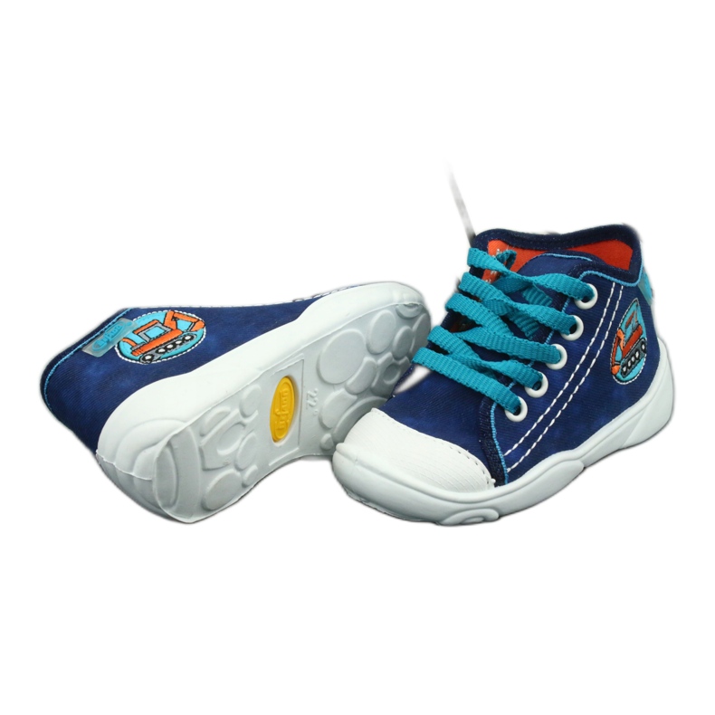 Chaussures pour enfants Befado 218P054 bleu marine bleu 4