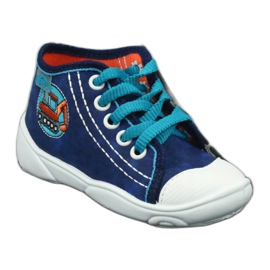 Chaussures pour enfants Befado 218P054 bleu marine bleu 1