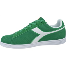 Chaussures Diadora Court Fly M 101-175743-01-70297 blanche vert 1