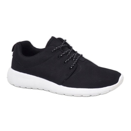 Chaussures de sport noires 9-6836A-12 le noir 1