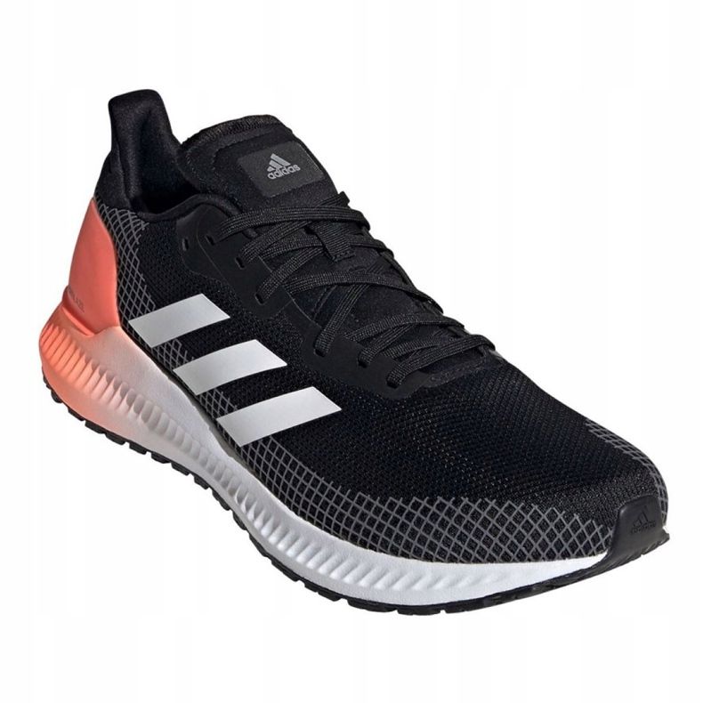 Chaussures Adidas Solar Blaze M EE4228 blanc noir orange 2