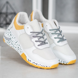 SHELOVET Baskets avec maille blanche 2 SHELOVET Baskets avec maille blanche 2