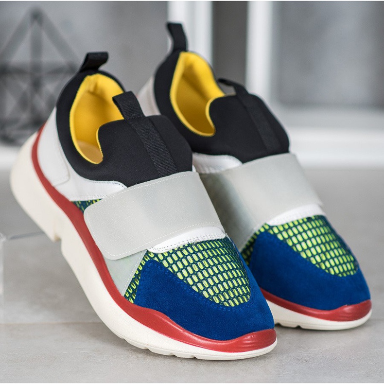 Sweet Shoes Chaussures de sport légères avec velcro multicolore 1