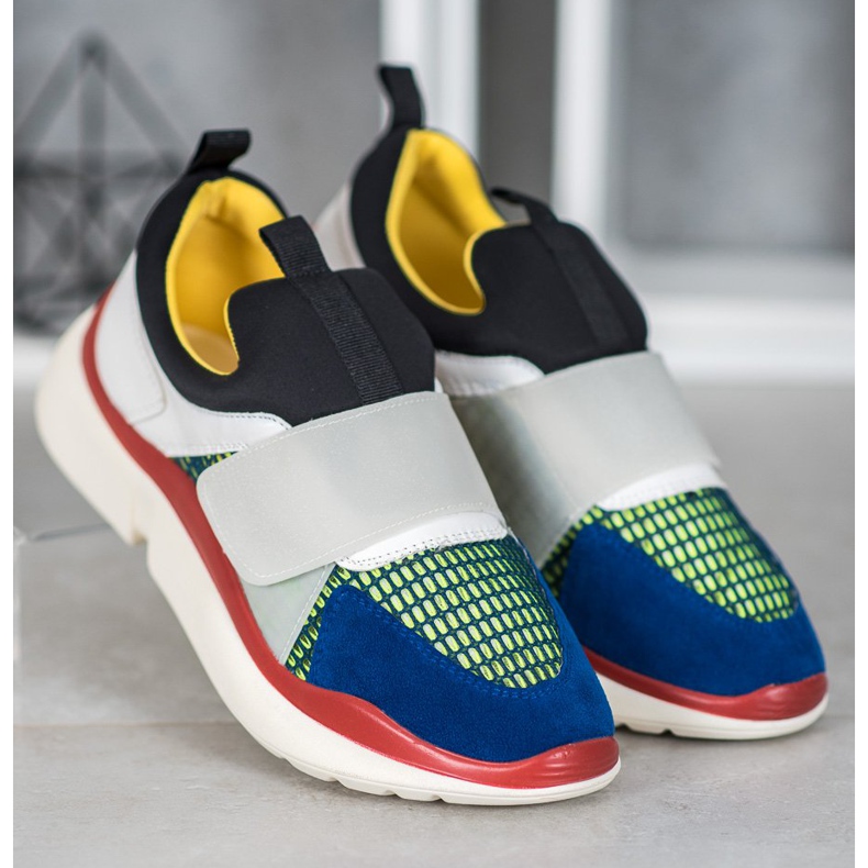 Sweet Shoes Chaussures de sport légères avec velcro multicolore 2