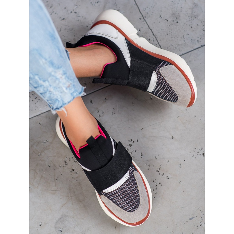 Sweet Shoes Chaussures de sport légères avec velcro multicolore 1