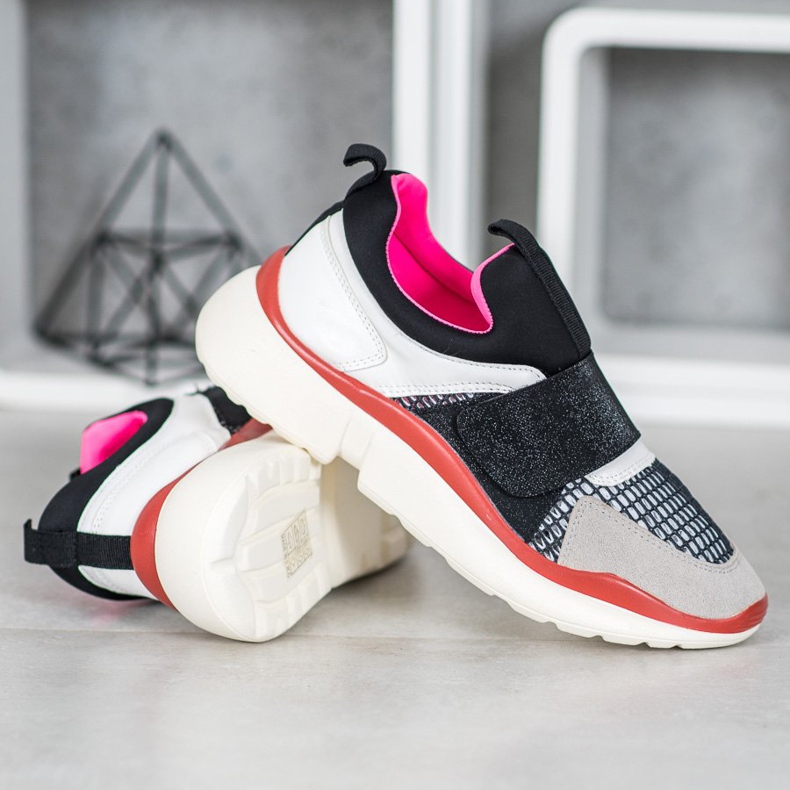 Sweet Shoes Chaussures de sport légères avec velcro multicolore 2