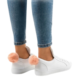 Baskets blanches lapins R110 3