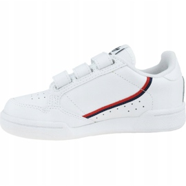 Chaussures Adidas Continental 80 K EH3222 blanc 1