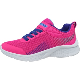 Skechers Microspec K Jr 302016L-PKPR Chaussures rose 1