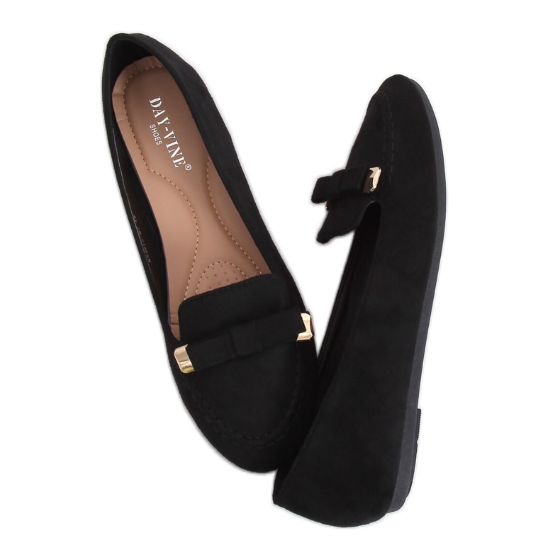 Mocassins femme noirs 2S2018-27 Noir le noir 1