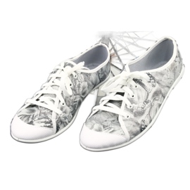 Chaussures pour jeunes Befado 248Q023 blanche gris 3