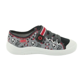 Befado chaussures pour enfants 251X083 rouge gris 1