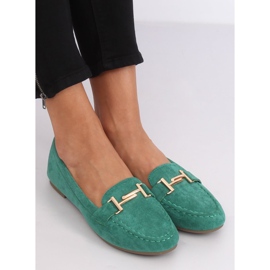 Vert Mocassins Femme 99-13A Vert 5