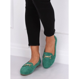 Vert Mocassins Femme 99-13A Vert 6