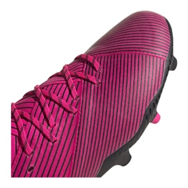 Chaussures de football Adidas Nemeziz 19.1 Fg Jr F99956 , rose violet 1 Chaussures de football Adidas Nemeziz 19.1 Fg Jr F99956 , rose violet 1