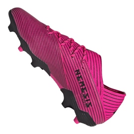 Chaussures de football Adidas Nemeziz 19.1 Fg Jr F99956 , rose violet 2 Chaussures de football Adidas Nemeziz 19.1 Fg Jr F99956 , rose violet 2