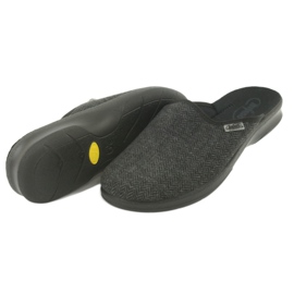 Befado chaussures pour hommes pu 548M022 noir gris 4