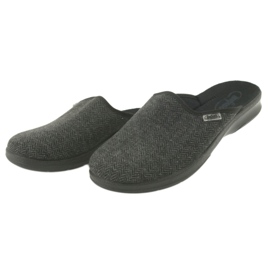 Befado chaussures pour hommes pu 548M022 le noir gris 3