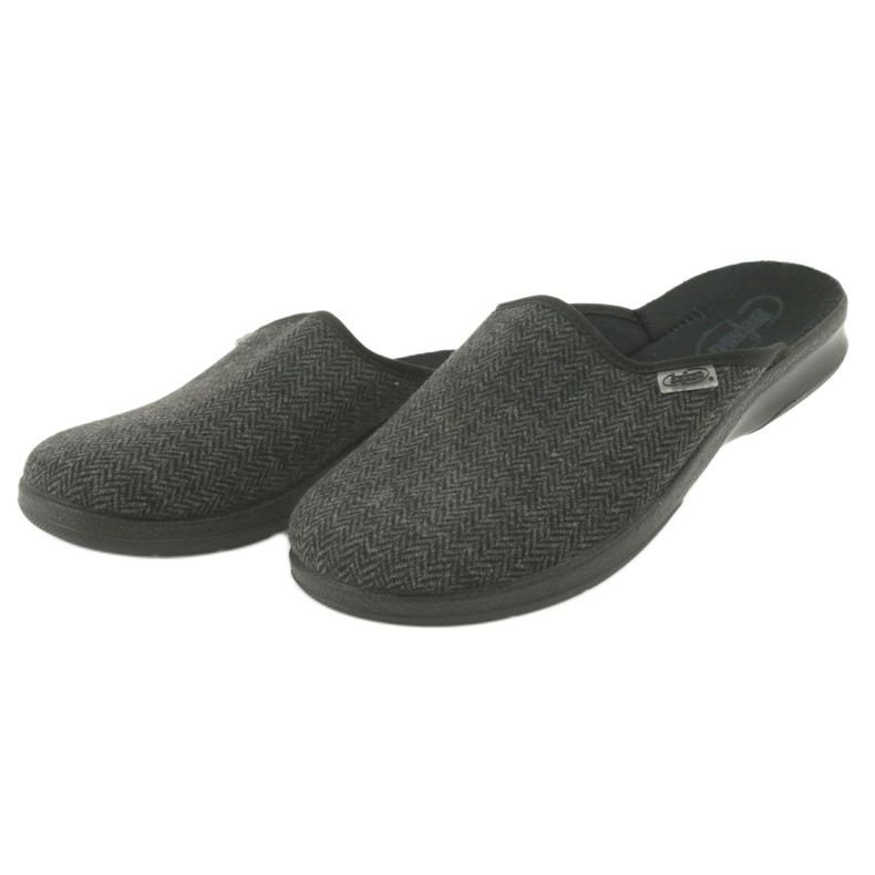 Befado chaussures pour hommes pu 548M022 le noir gris 3