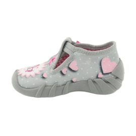 Chaussures enfant Befado 110P359 rose gris 2
