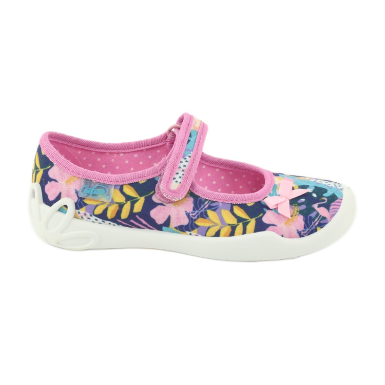Chaussures enfant Befado 114X395 bleu marine bleu rose multicolore 1