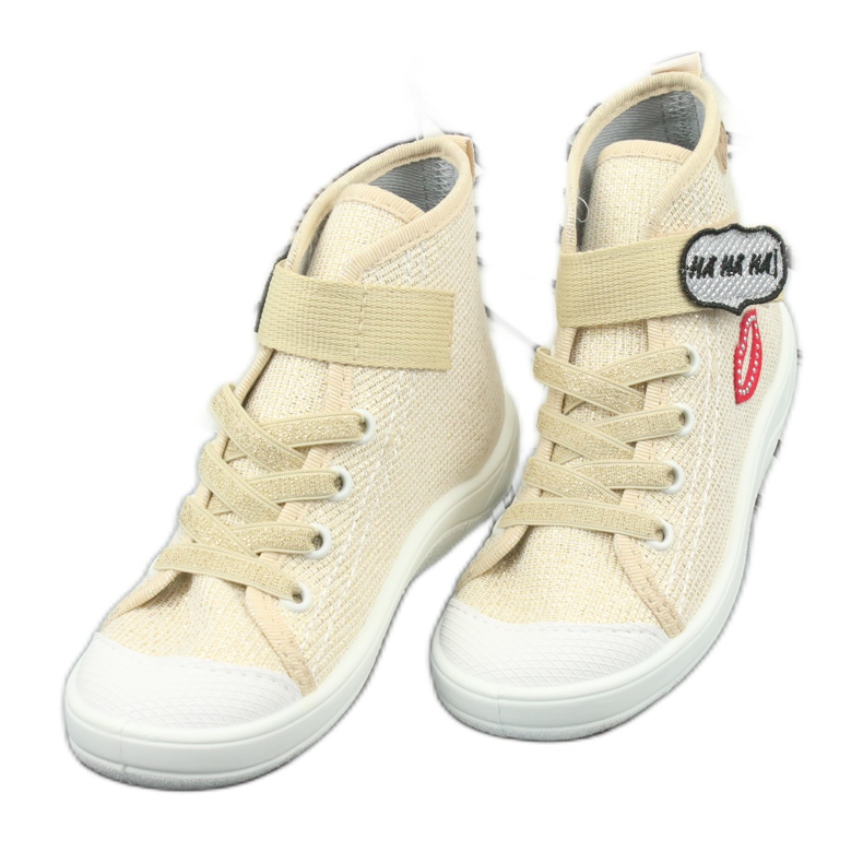 Chaussures enfant Befado 268X069 rouge gris jaune 2