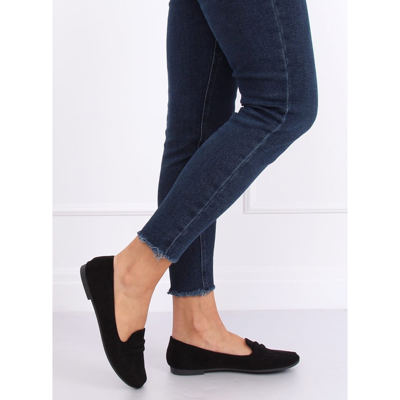 Mocassins femme noirs 3900 Noir 1