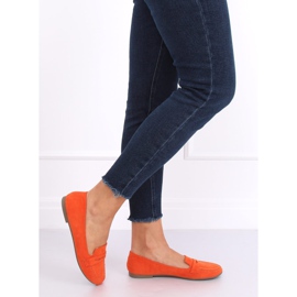 Mocassins femme orange 3900 Orange 2