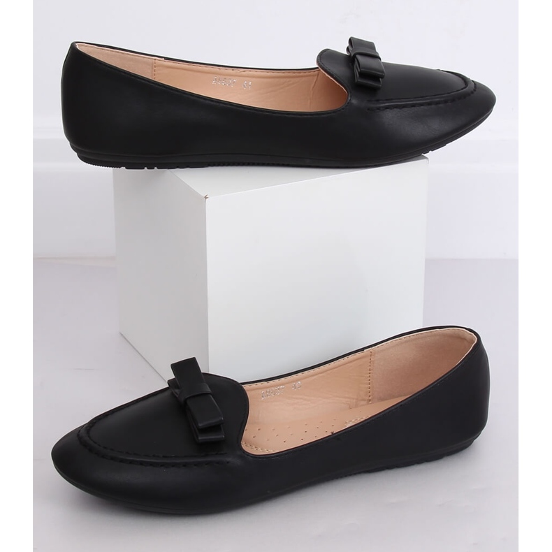 Mocassins femme noirs A8637 Noir 2
