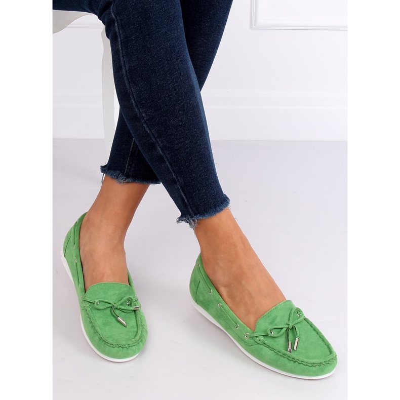 Vert Mocassins femme RQ-1 Vert 1